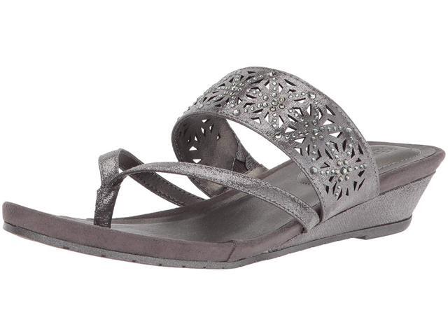 kenneth cole reaction sandals pewter