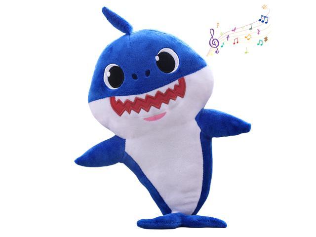 singing shark plush toy