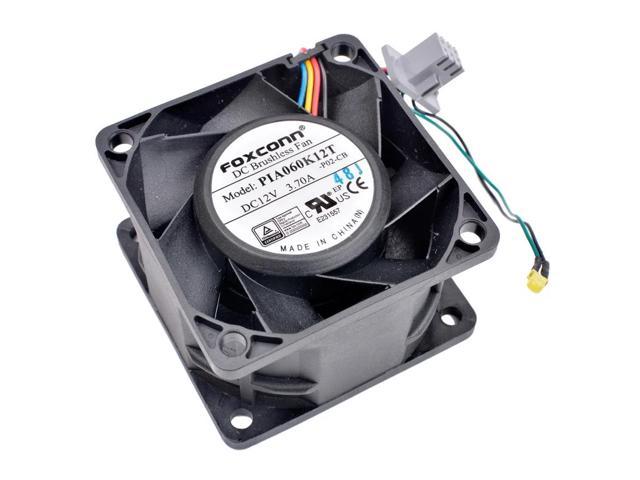 PIA060K12T 6cm 60mm fan 60x60x38mm DC12V 3.70A super large air volume  cooling fan for server chassis or retrofit Gadgets