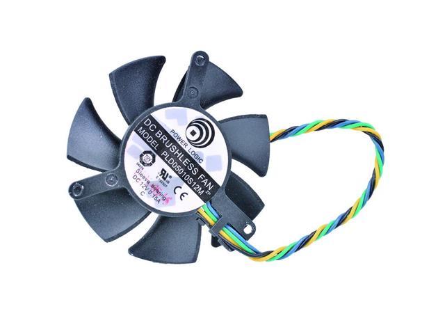 COOLING REVOLUTION PLD05010S12M 45mm 39mm 12V 0.15A 4pin4-wire 4pin computer graphics video card cooling fan