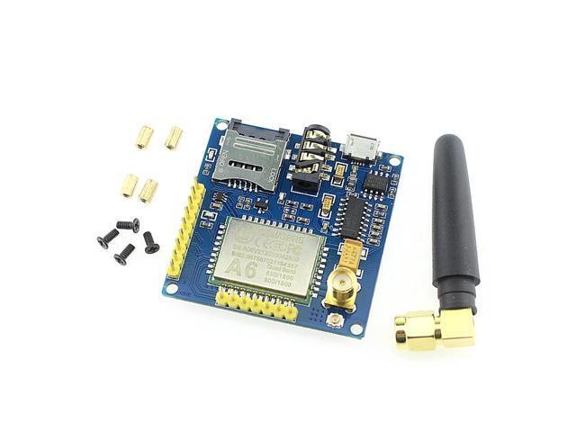 GPRS A6 module, text messages, development board GSM GPRS wireless data transmission of super SIM900A - Newegg com