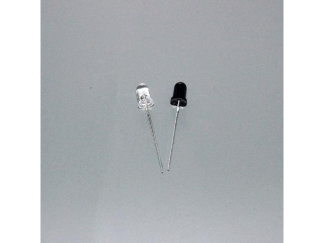 5mm 940nm LEDs Infrared Emitter and IR Receiver Diode Diodes 301A 10 Pairs 