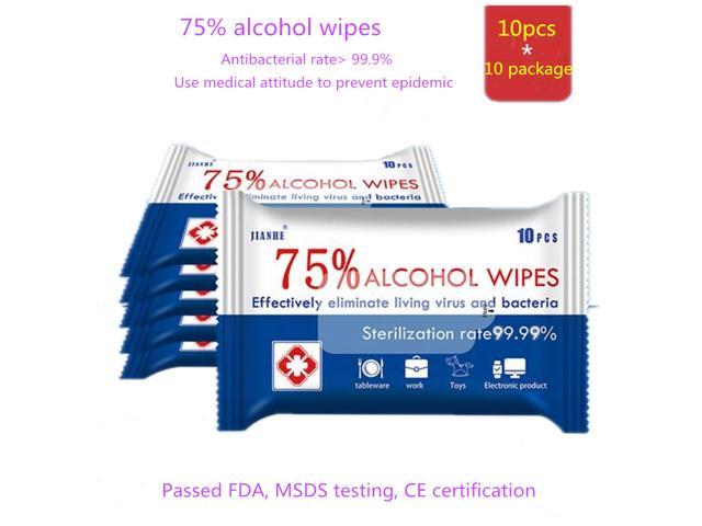 alcohol wipes msds