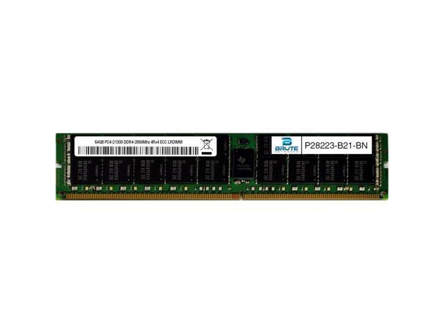 P28223-B21 - HPE Compatible 64GB PC4-21300 DDR4-2666Mhz 4Rx4 1.2v 288-Pin  DDR4 SDRAM