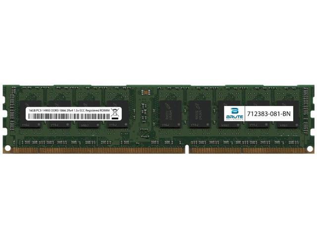 Brute Networks UCS-MR-1X162RZ-A-BN Equivalent to OEM PN # UCS-MR-1X162RZ-A 16GB PC3-14900 DDR3-1866Mhz 2Rx4 1.5v ECC Registered RDIMM Brute Networks UCS-MR-1X162RZ-A-BN Equivalent to OEM PN # UCS-MR-1X162RZ-A 16GB PC3-14900 DDR3-1866Mhz 2Rx4 1.5v ECC Registered RDIMM