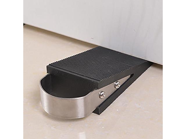 1pc Door Stopper Rubber Door Stops Wedge Clamps Silicone