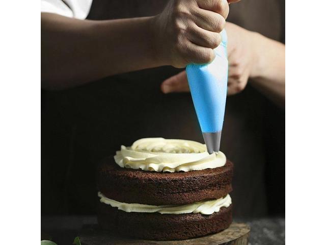 42 Pcs Cake Baking Decorating Kit Set Piping Tips Pastry Icing Bags Nozzles Tool