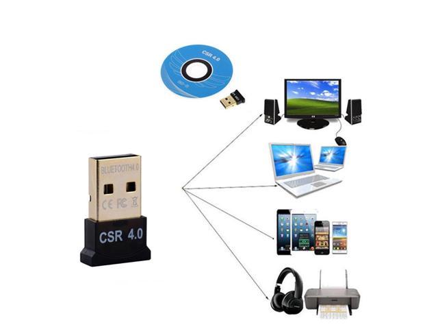 Mini Wireless USB BT4.0 Adapter Dongle For PC Laptop Win XP Vista7// 8//10 #a