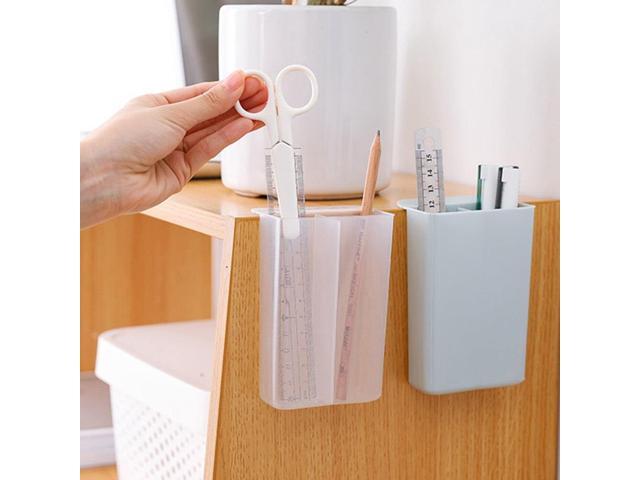 Kitchen Storage Creative Wall Mounted Oblique Pen Holder Desk Wall Mounted Oblique Pen Holder Desk