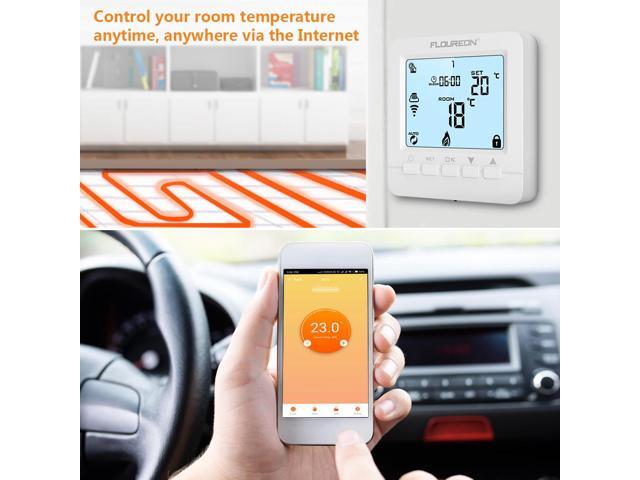 floureon thermostat google home