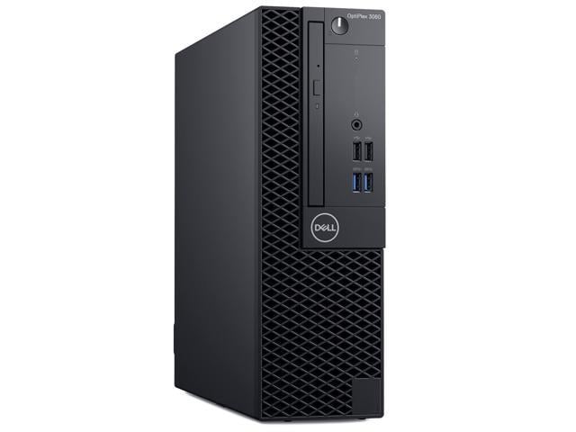 Refurbished: Dell Optiplex 3060 Small Form Desktop, Hexa Core i5