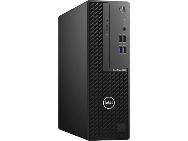 Refurbished: Dell Optiplex 3080 Small Form Factor Desktop, Intel