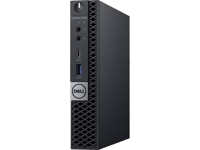 Refurbished: Dell Optiplex 5060 Micro PC, Intel Six Core i7 8700T