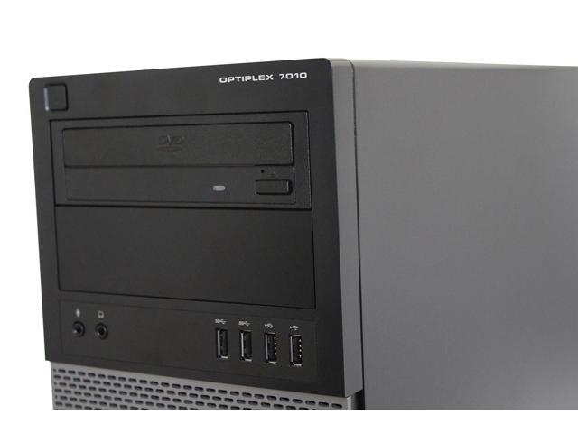 Refurbished: Dell Optiplex 7010 Tower, Intel Quad Core i5 3470 3.2Ghz, 8GB DDR3 RAM, 128GB SSD Hard Drive, DVD-RW, Windows 10... 
