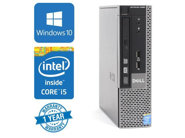 dell 9020 "usff" desktop ultra small form factor intel quad core i5 refurbished