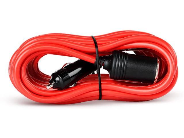 Car replacement 12V 24V cigarette lighter plug with lead and wiring single head terminal Cigarette lighter DIY power cord