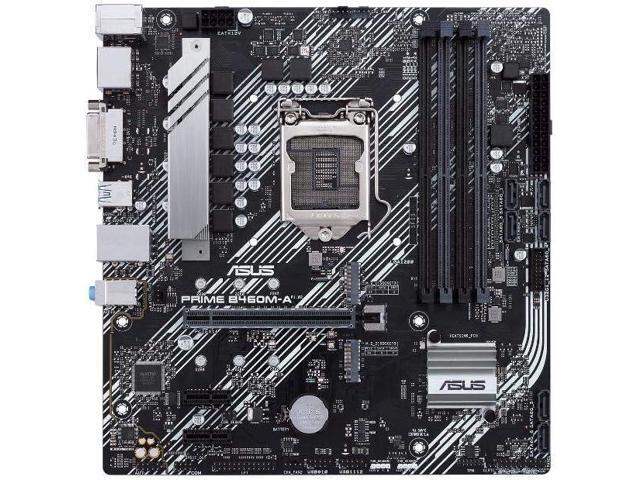 ASUS PRIME B460M-A Intel Z490 1200 LGA MicroATX M.2 Desktop Motherboard B