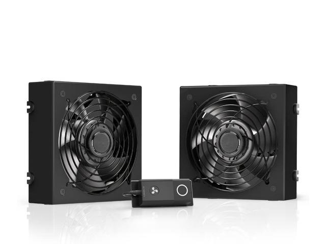 AC Infinity Rack Roof Fan Kit Quiet Dual-fans With Speed Controller for AV for sale online 