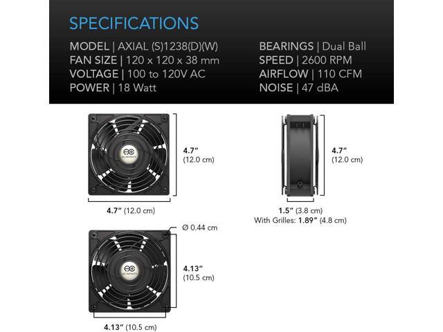 ac infinity axial 1238