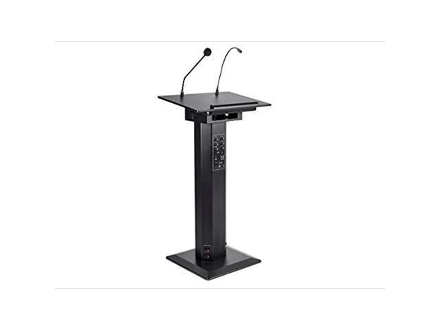 Monoprice Commercial Audio 60W Powered Podium Lectern with Built-in ...