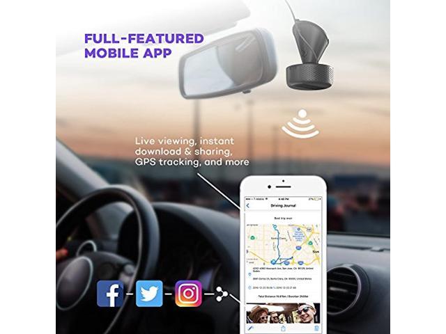 dual dash cam vava dual 1920x1080p fhd