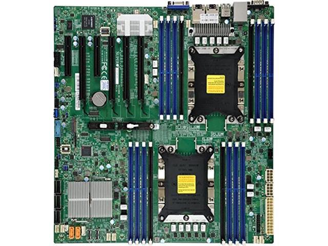 Supermicro MotherBoard MBD-X11DPI-NT-O Xeon Dual Socket LGA3647 C622 Max.2T  PCI Express E-ATX (MBD-X11DPI-NT-O)