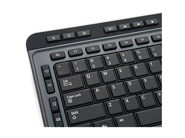 Black Mac & PC Compatible Verbatim Slimline Keyboard and Mouse Wired with USB Accessibility 