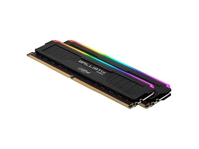 Crucial Ballistix MAX RGB 4400 MHz DDR4 DRAM Desktop Gaming Memory Kit ...