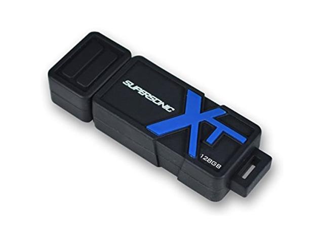 Patriot Memory 128GB Supersonic Boost XT USB 3.0 Flash Drive, Speed Up to 150MB/s Durable Rubber Housing (PEF128GSBUSB)