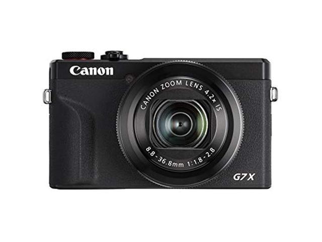 Canon PowerShot G7 X Mark III Digital Camera - Black - Newegg.com