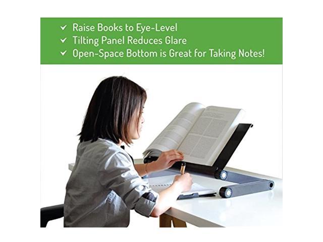 Adjustable Height and Angle Ergonomic Book Holder reading textbook 