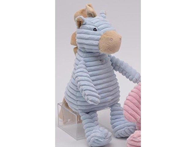 blue horse baby rattle