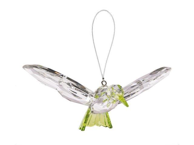 Ganz Crystal Expressions Acrylic Green Butterfly Ornament Sun Catcher 3" 