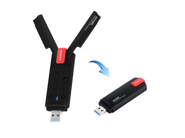 Linux Mac 600Mbps Dual-Band 2.4G/5G Antenna WiFi USB Adapter Receiver Wireless Network LAN Card for Windows XP/7/8/10 Zer one 5G WiFi USB Adapter 