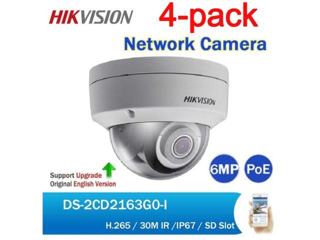 2.8MM IP67 POE DS-2CD2163G0-I IP Network Security Camara Hikvision Hikvision 6MP H.265 