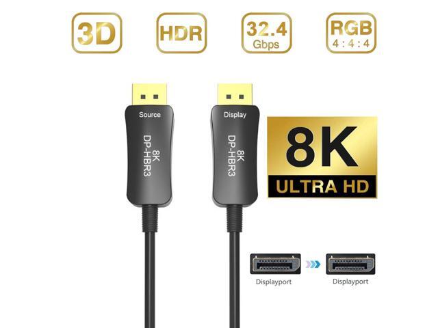 Fiber 8K 4K DisplayPort Cable DP 1.4 