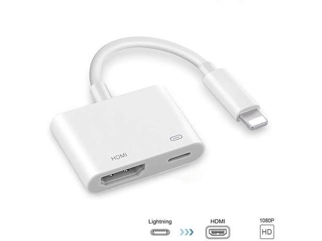 Canada Smil fortvivlelse Compatible with iPhone iPad to HDMI Adapter Cable, Digital AV Adapter 1080p  HD TV Connector Cord