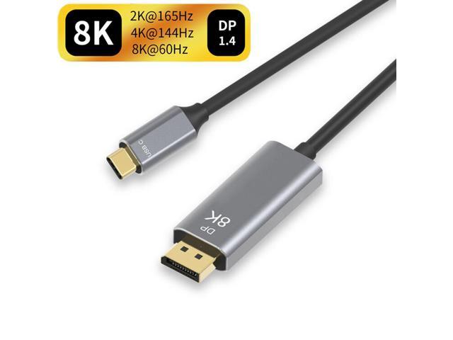 USB C to DisplayPort 1.4 VESA Certified, 8K 60Hz Thunderbolt 4/3 /USB4 ...