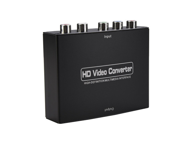 Component to HDMI Converter, YPbPr+L / Audio HD Video Converter 5RCA ...
