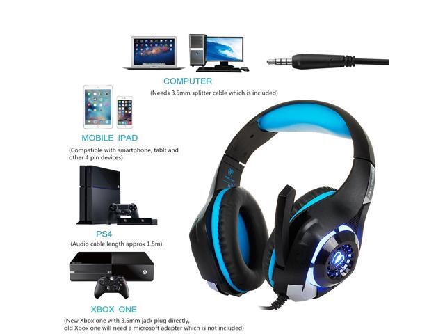 estone beexcellent gaming headset with mic for ps4 pc xbox one
