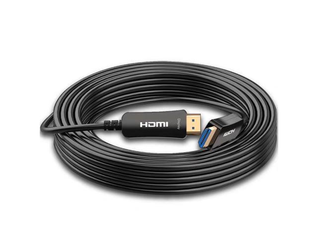 ESTONE HDMI Cable 2.0 Optical Fiber HDMI 4k 60HZ 2M 5M 10M 20M 30M 50M Cable HDMI Support 4K 3D for HDR TV LCD Laptop PS3 Projector Compute - 165ft HDMI