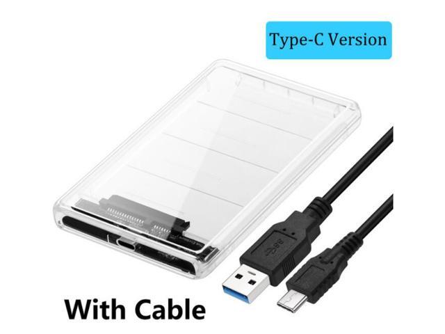 2.5inch 2TB Portable External Hard Drive USB 3.0,The transmission is up to 5Gbp/s for Windows Chromebook -Black 2TB, Blue Mac 
