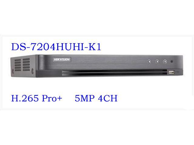 TVI CVI Hikvision Turbo HD 4 Channel 5MP DVR AHD CVBS IP DS-7204HUHI-K1 