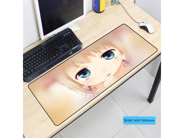 anime mouse and keyboard pad