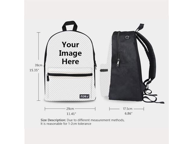 Womens Cute Backpack Canvas School Bags Girls Boys Satchel Travel Laptop Bag 