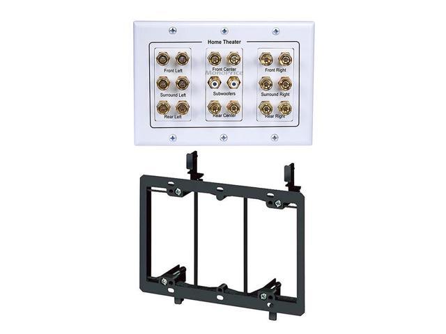 subwoofer wall plate