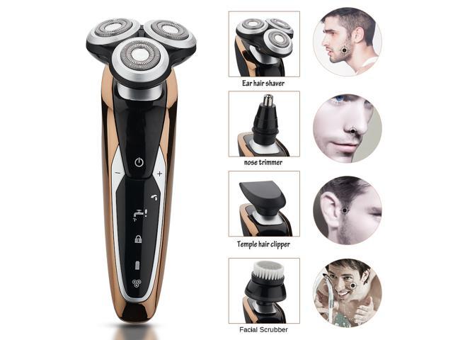 men's electric shaver with nose trimmer