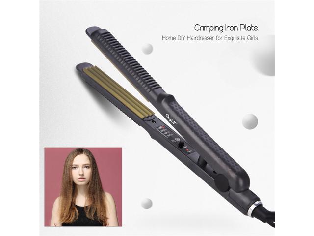 Professional 24mm Ceramic Flat Iron Hair Corn Waver Ptc Fast