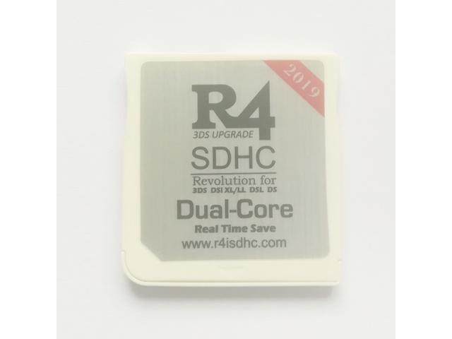 R4 R4i White Dual Core Flash Card Adapter for Nintendo DS 2DS New 3DS XL  V1.0-11.9 