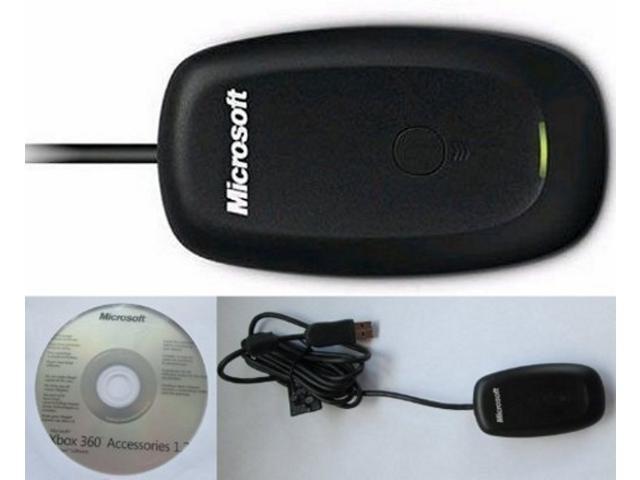 Xbox 360 microsoft authentic wireless pc gaming receiver for windows Clearance
